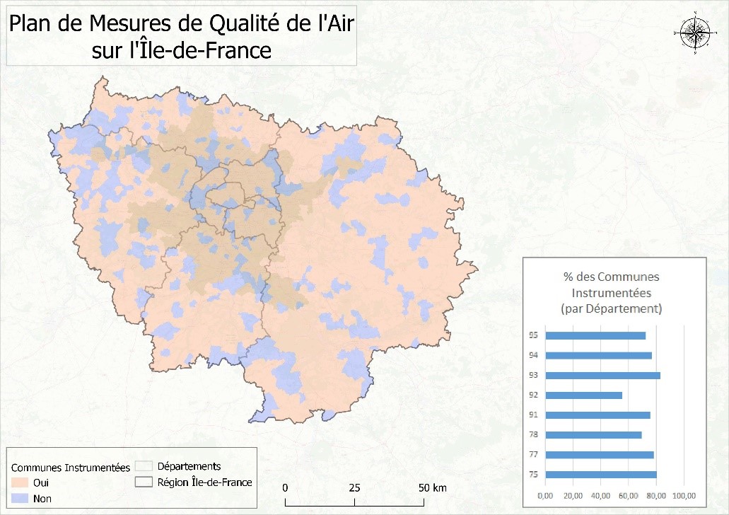 Air quality measurement plan for Ile-de-France
